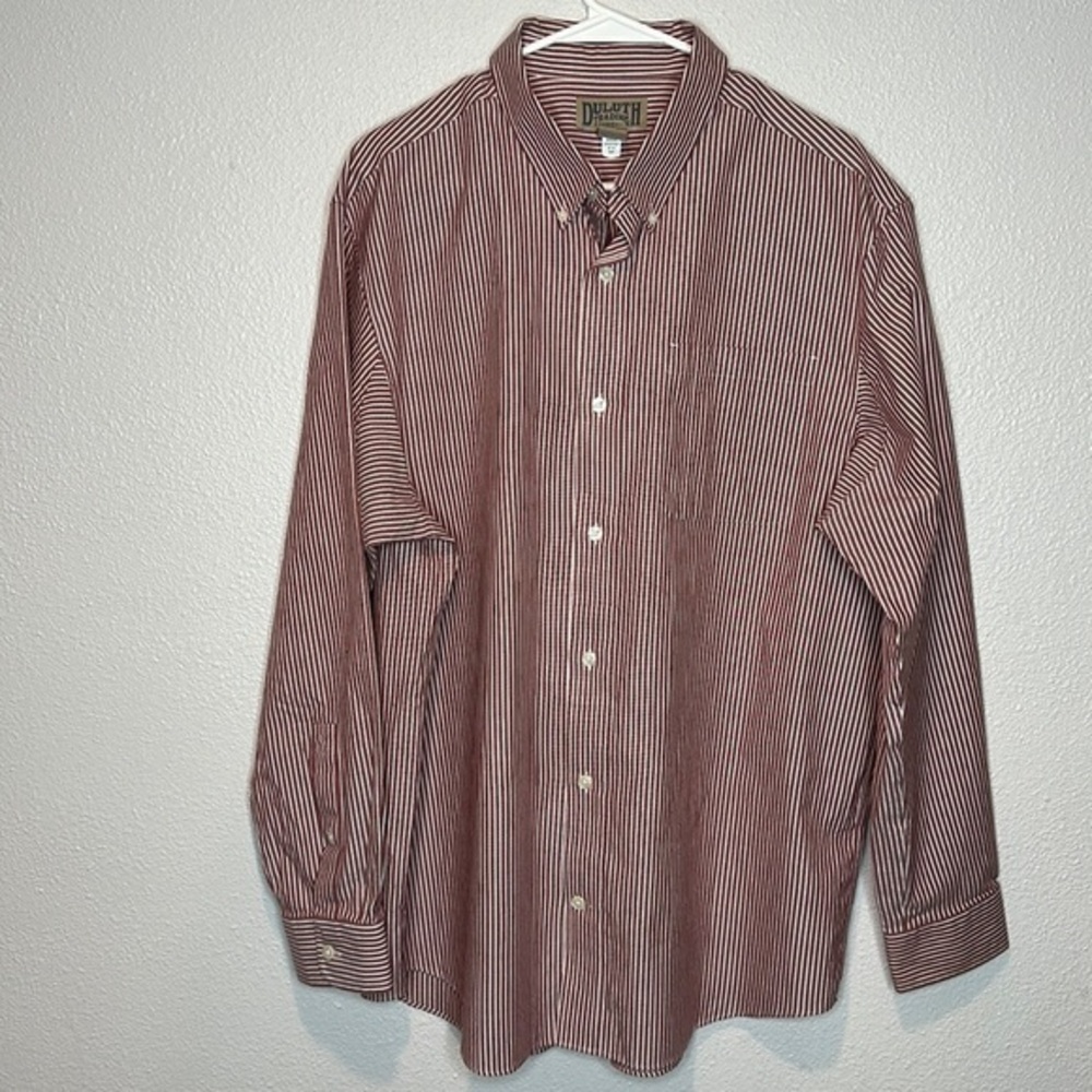 Duluth Trading Co Long Sleeve Button Down sz XL